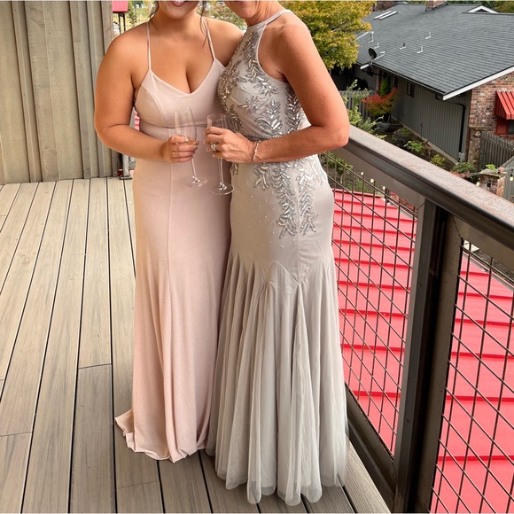 Boohoo Hand Embellished Maci Dress - Picture 7 of 7